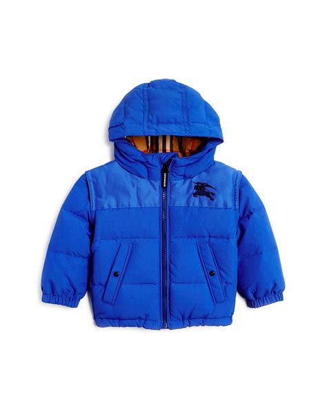 burberry boys mini ezra hooded down puffer coat baby|Burberry Boys' Mini Ezra Hooded Down Puffer Coat .